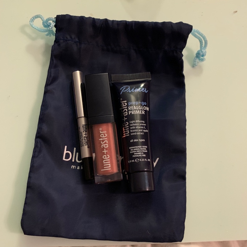 New Lune & Aster Blue Mercury Set with Lip Gloss